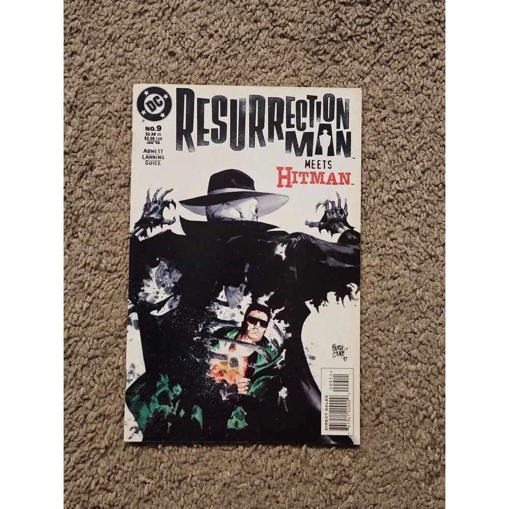 RESURRECTION MAN Meets HITMAN #9,‎ DC Comic, Hitman, Death equal new powers